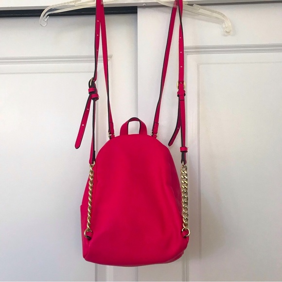 NWOT Victoria Secret bright pink-Fuchsia backpack - Picture 5 of 12